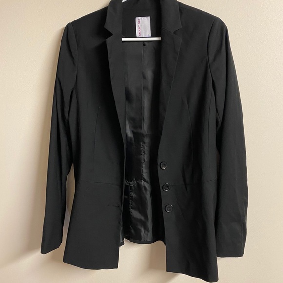 Smart Set Black Blazer Suit Jacket - Picture 5 of 5